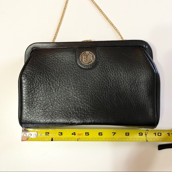 Admiral Vintage Black Handbag Purse - Picture 4 of 8